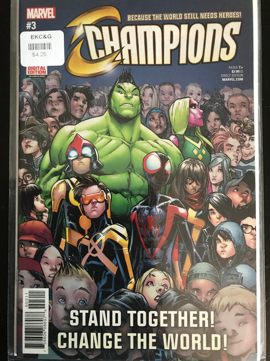 Champions (2016-2019 Marvel 2nd Series) #3B