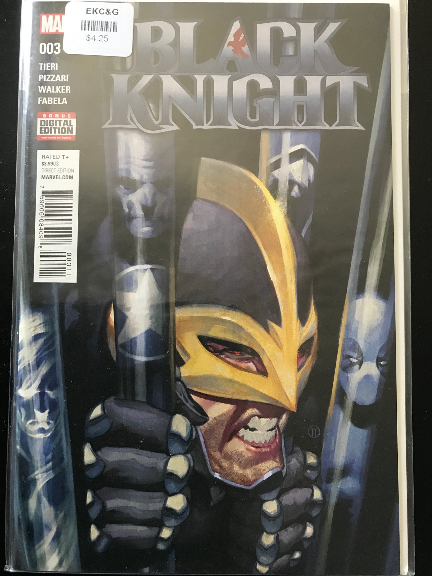 Black Knight (2015 2nd Series) #3A