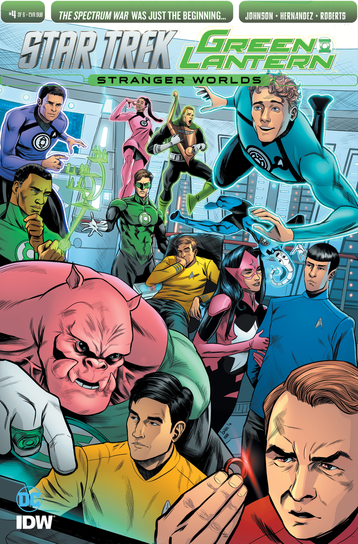 Star Trek Green Lantern #4