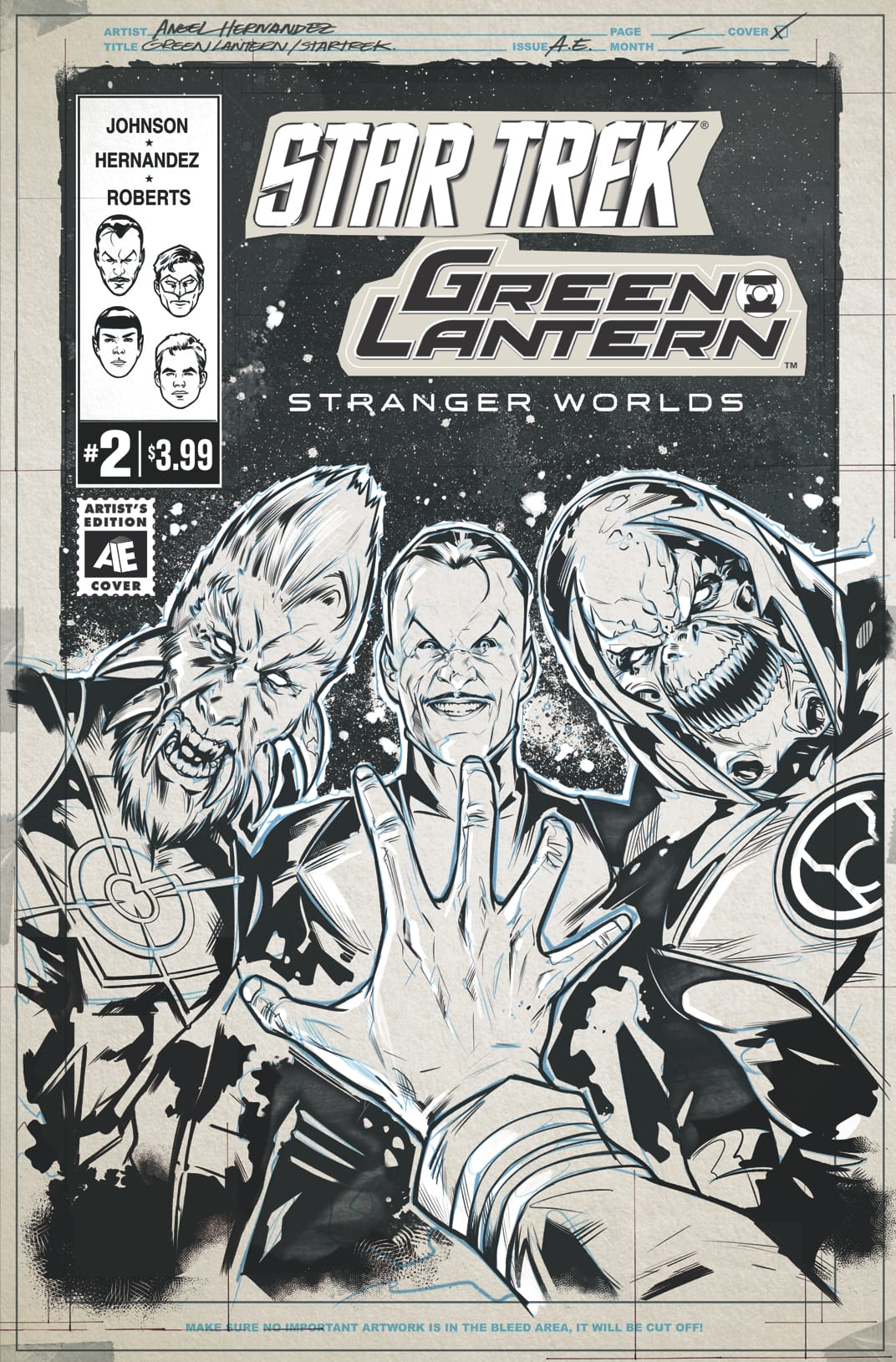 Star Trek Green Lantern #2 Alt Cover