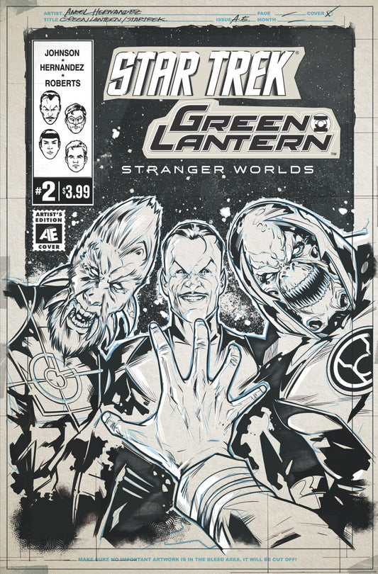 Star Trek Green Lantern #2 Alt Cover