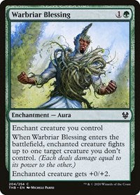 Warbriar Blessing Theros Beyond Death [Playset of 4]