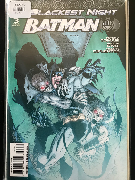 Blackest Night Batman (2009) #3A