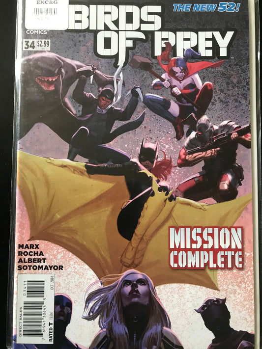 Birds of Prey (2011 3rd Series) #34