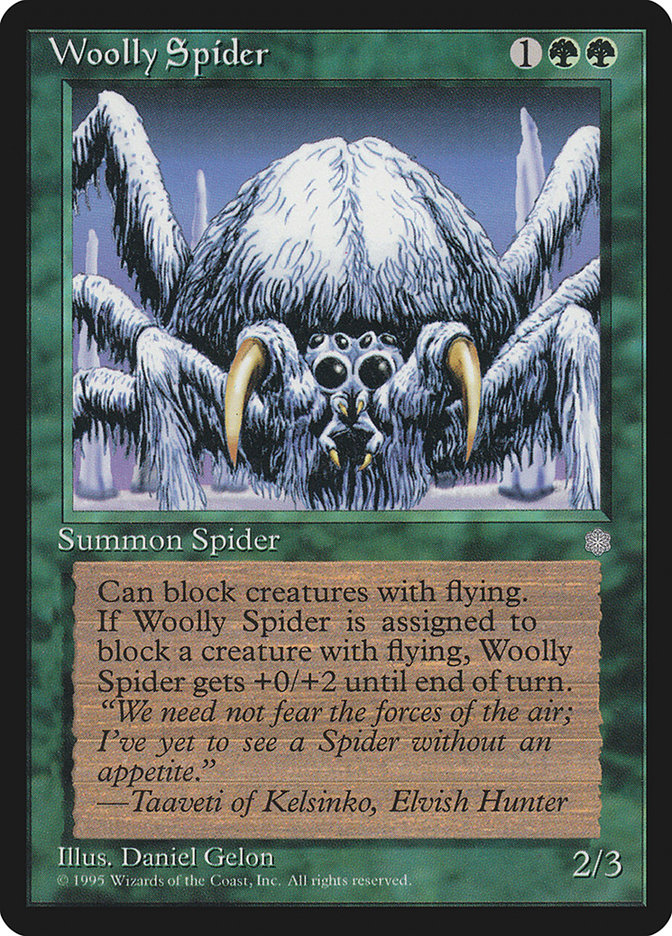 Woolly Spider [Playset of 4]