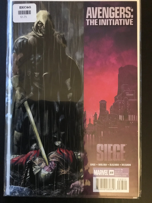 Avengers The Initiative (2007-2010 Marvel) #33A