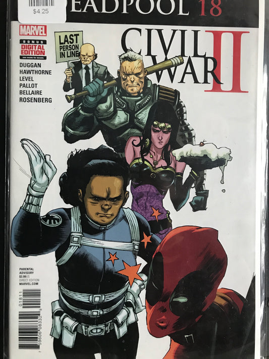 Deadpool (2015 4th Series) #18A