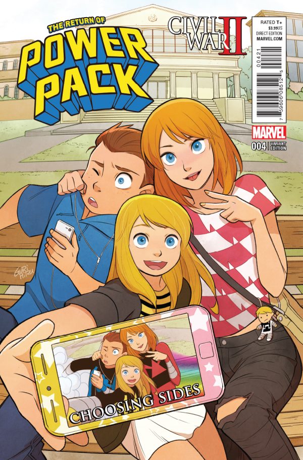 Civil War 2 Choosing Sides #4 - Power Pack