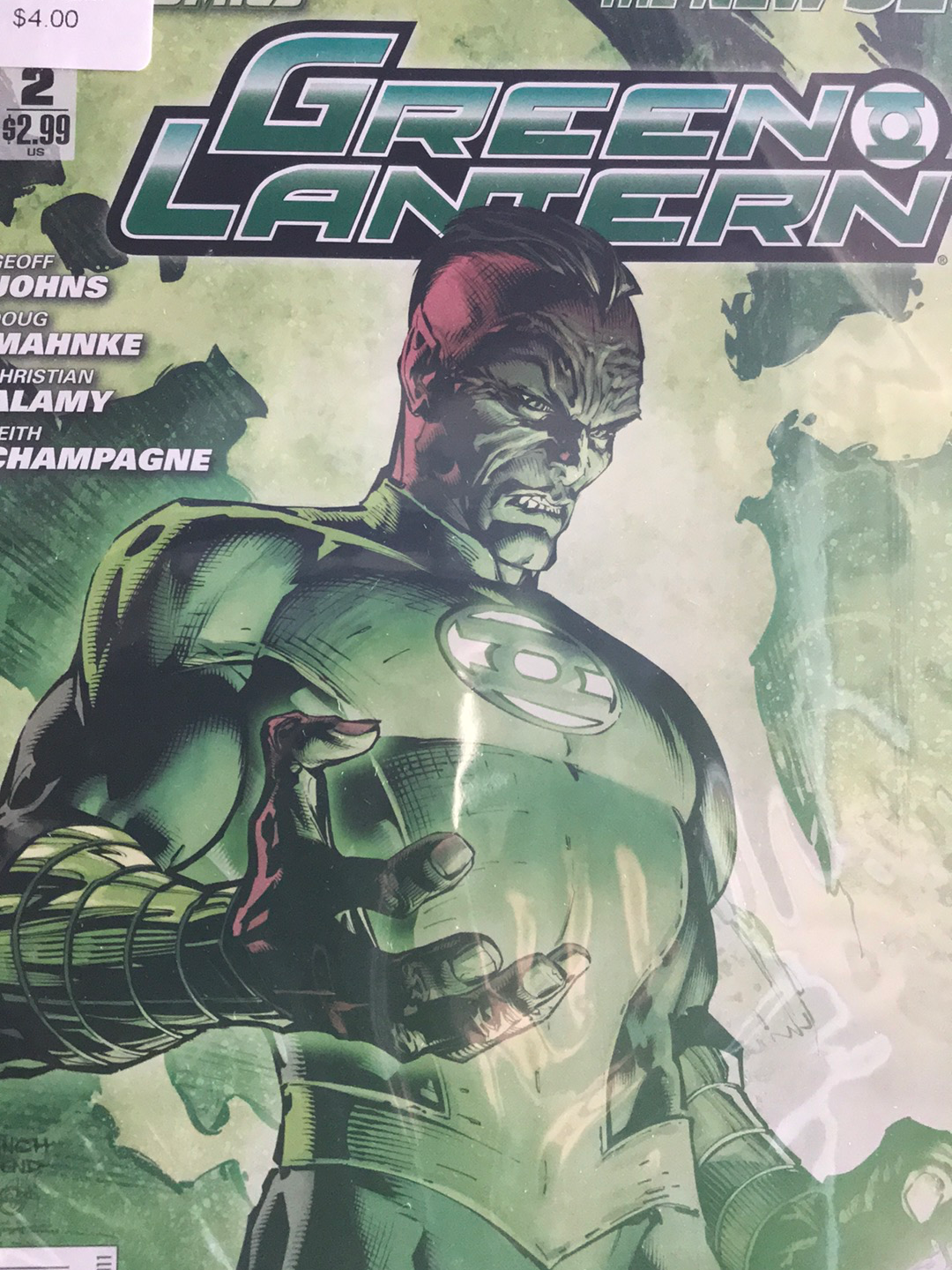 Green Lantern (2011 4th Series) #2B