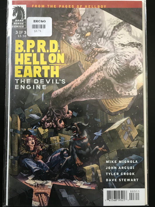 BPRD Hell on Earth Devil's Engine (2012 Dark Horse) #3A