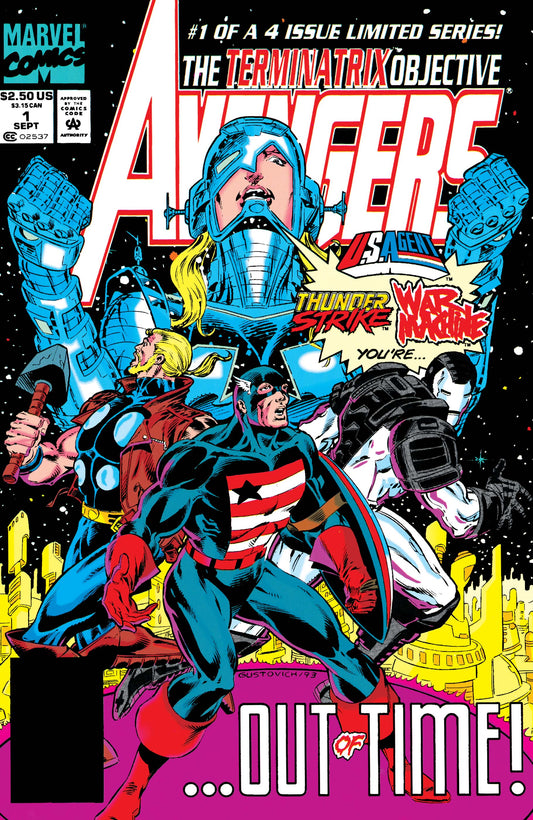 Avengers The Terminatrix Objective (1993) #1