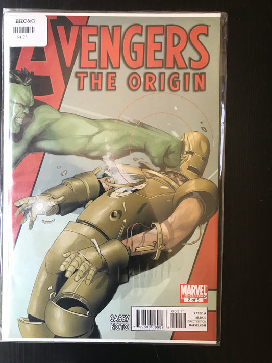 Avengers The Origin (2010) #2A