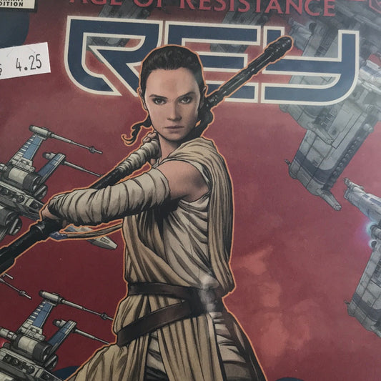 Star Wars Age of Resistance Rey (2019 Marvel) #1B
