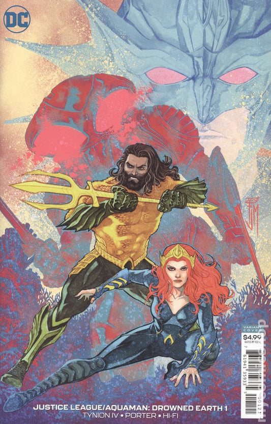 Justice League Aquaman Drowned Earth (2018 DC) #1B