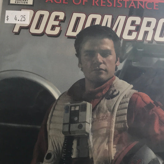 Star Wars Age of Resistance Poe Dameron (2019 Marvel) #1E