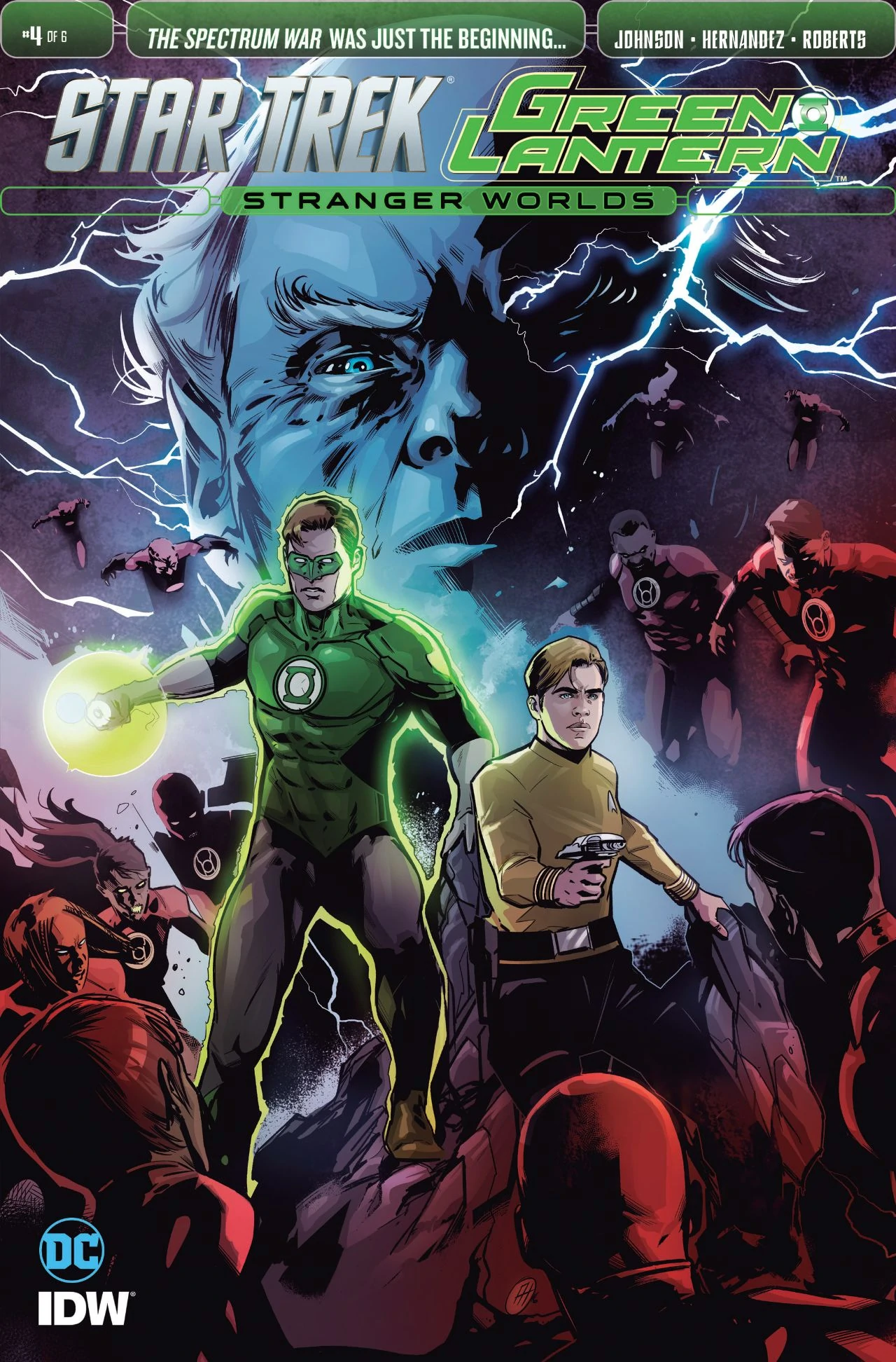 Star Trek Green Lantern #4 Alt Cover
