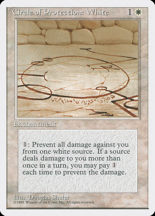 Circle of Protection: White [Playset of 4]