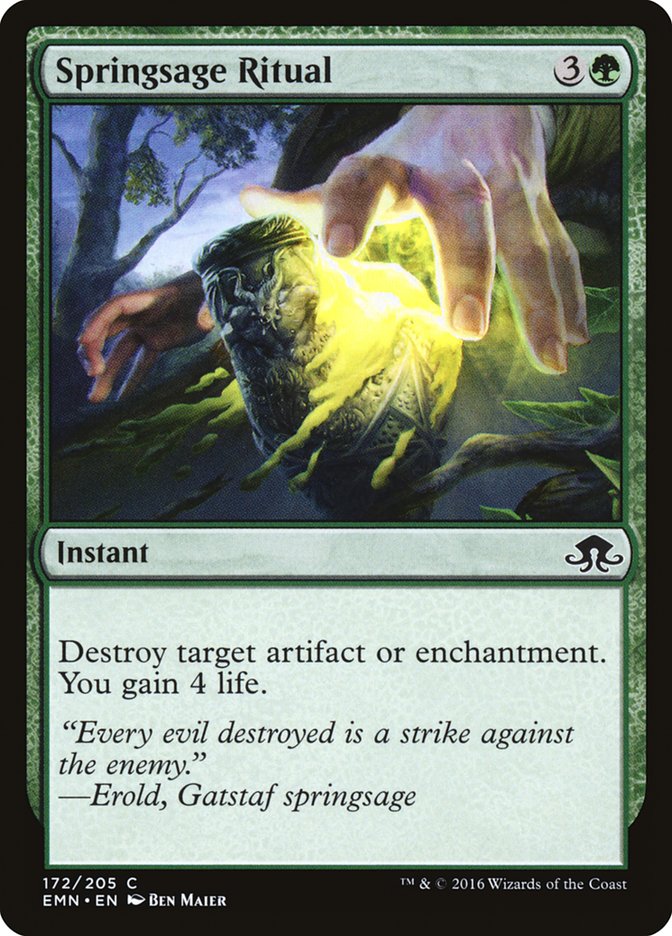 Springsage Ritual [Playset of 4]