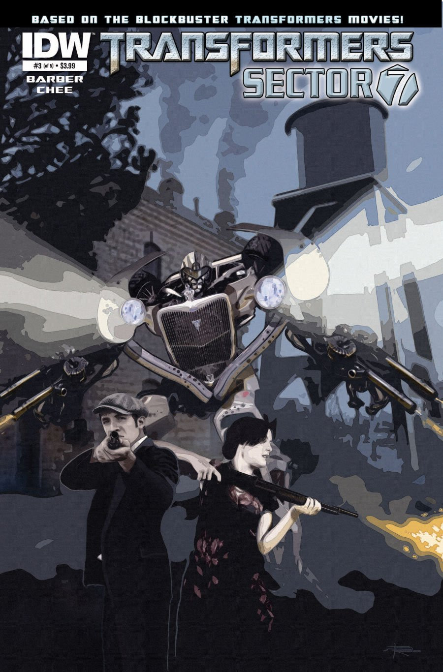 Transformers Sector 7 (2010 IDW) #3A
