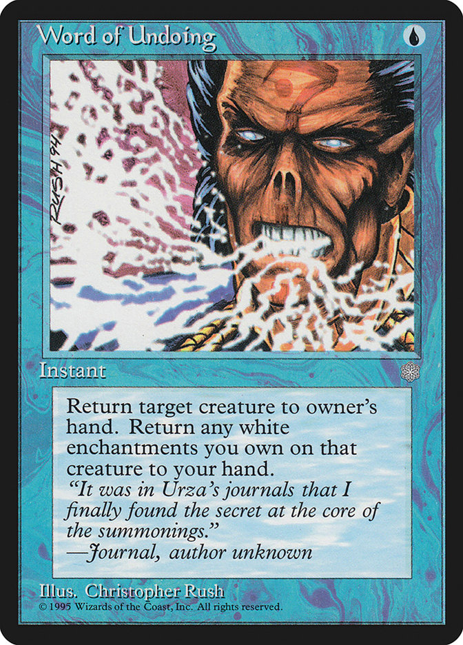 Word of Undoing [Playset of 4]