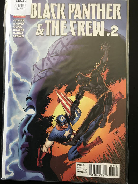 Black Panther and the Crew (2017) #2A