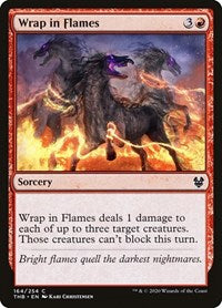 Wrap in Flames Theros Beyond Death [Playset of 4]