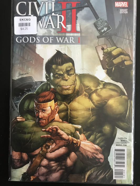 Civil War II Gods of War (2016) #1D