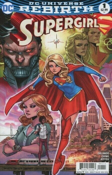 Supergirl Rebirth (2016) #1
