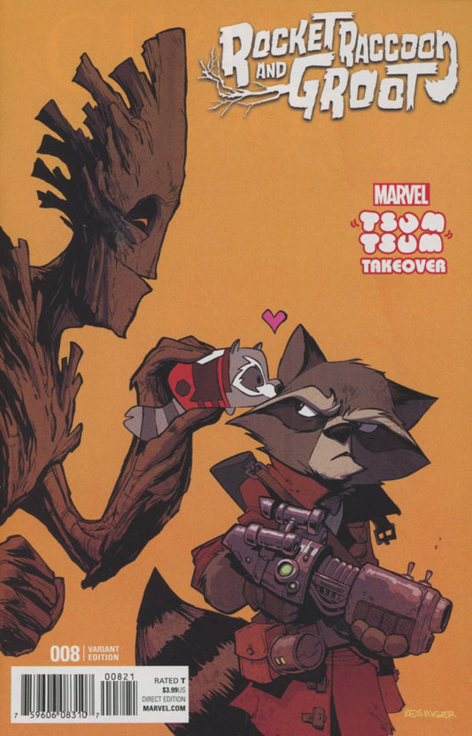 Rocket Raccoon and Groot (2016) #8
