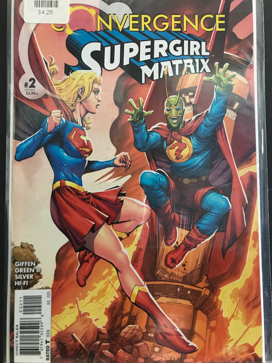 Convergence Supergirl Matrix (2015 DC) #2A