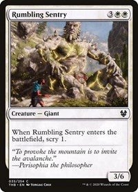 Rumbling Sentry Theros Beyond Death [Playset of 4]