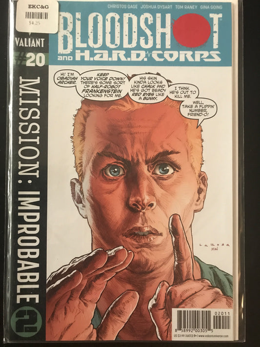 Bloodshot and Hard Corps (2012 3rd Series) #20A