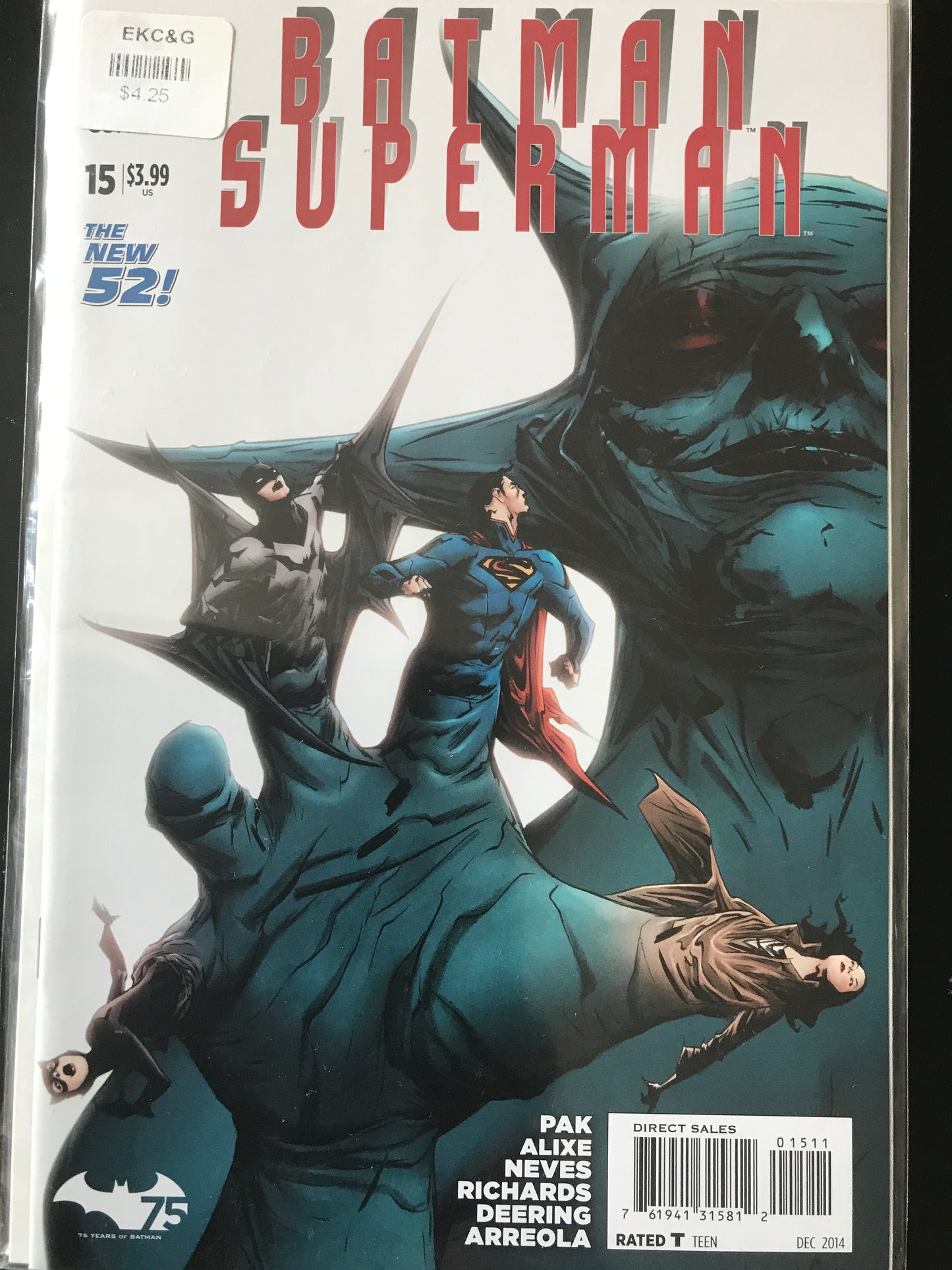 Batman Superman (2013 DC) #15A