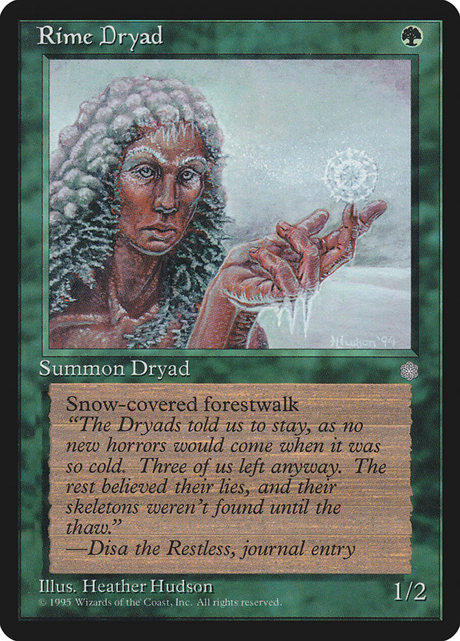 Rime Dryad [Playset of 4]