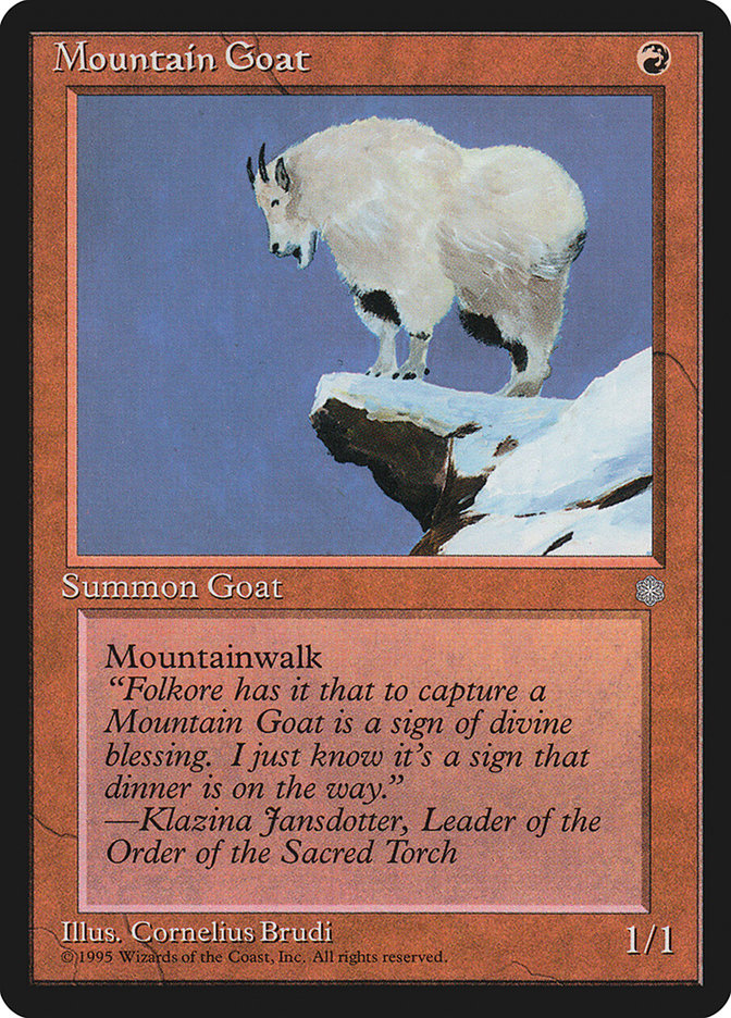 Mountain Goat [Playset of 4]