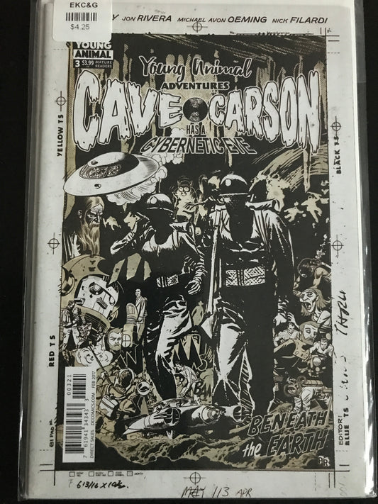 Cave Carson Has a Cybernetic Eye (2016) #3B