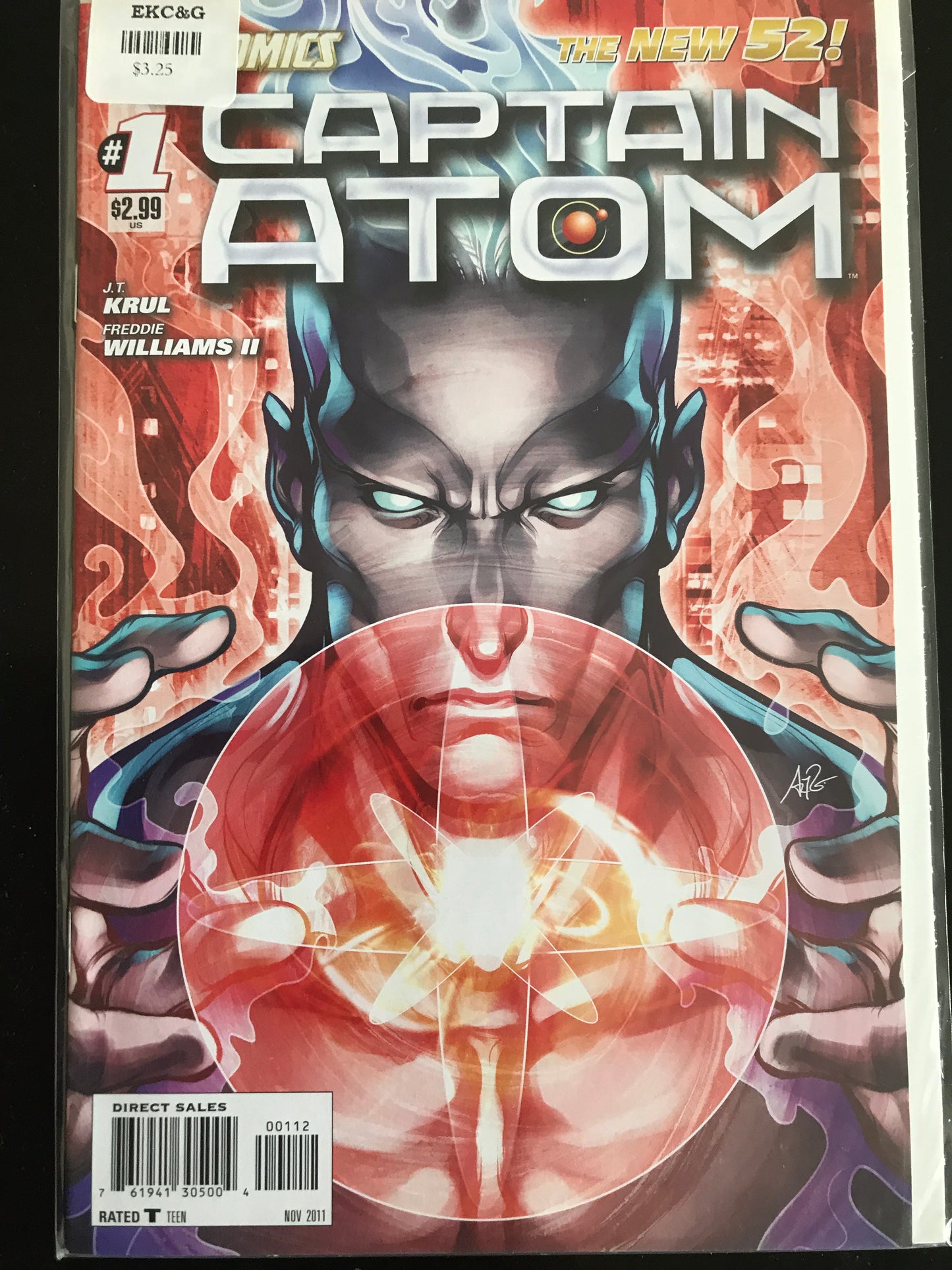 Captain Atom (2011) #1B