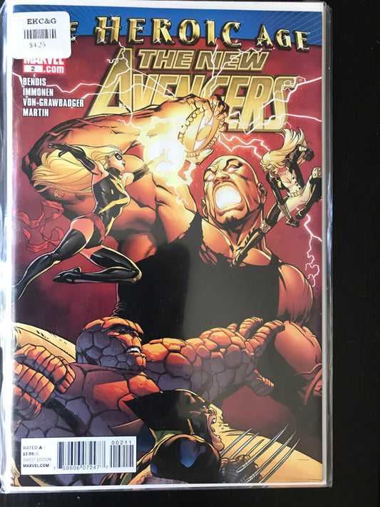 New Avengers (2010 2nd Series) #2A