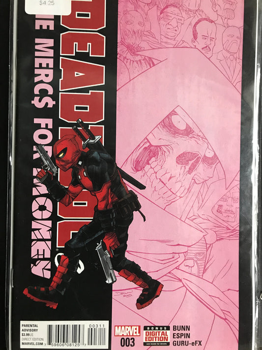 Deadpool and The Mercs for Money (2016 Marvel 1st Series) #3A