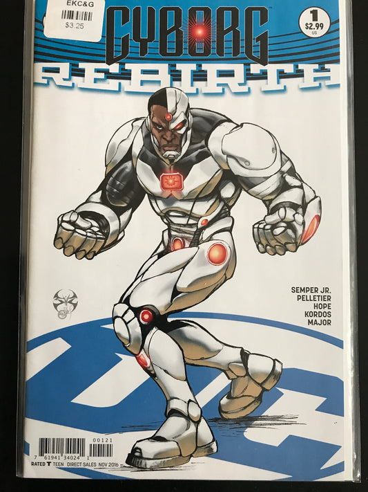 Cyborg Rebirth (2016) #1B