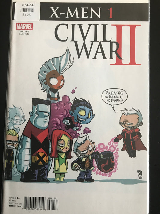 Civil War II X-Men (2016) #1B