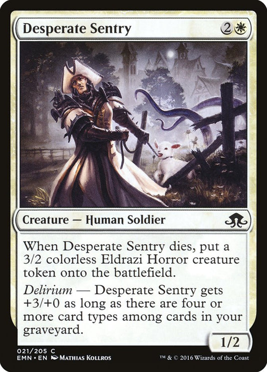 Desperate Sentry [Playset of 4]