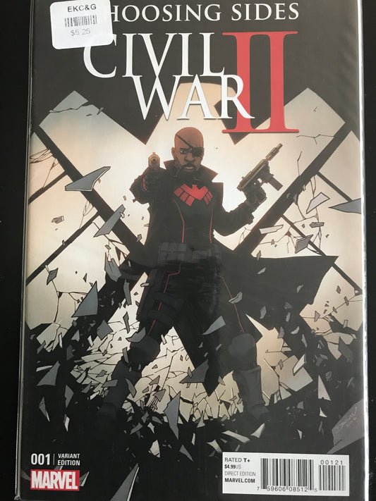 Civil War II Choosing Sides (2016) #1B