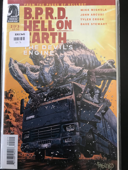 BPRD Hell on Earth Devil's Engine (2012 Dark Horse) #2