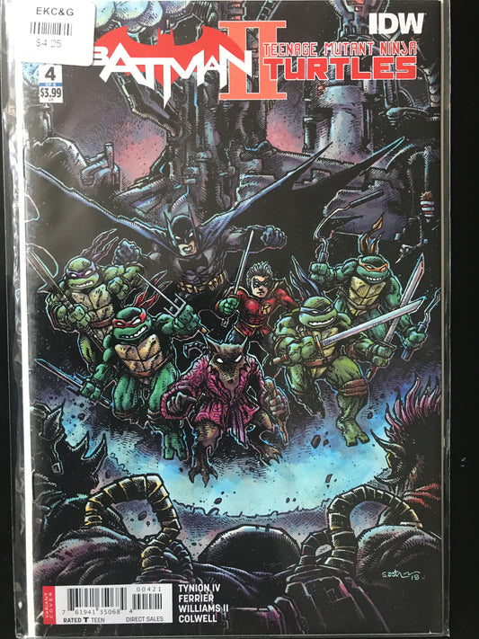 Batman Teenage Mutant Ninja Turtles II (2017 DC) #4B