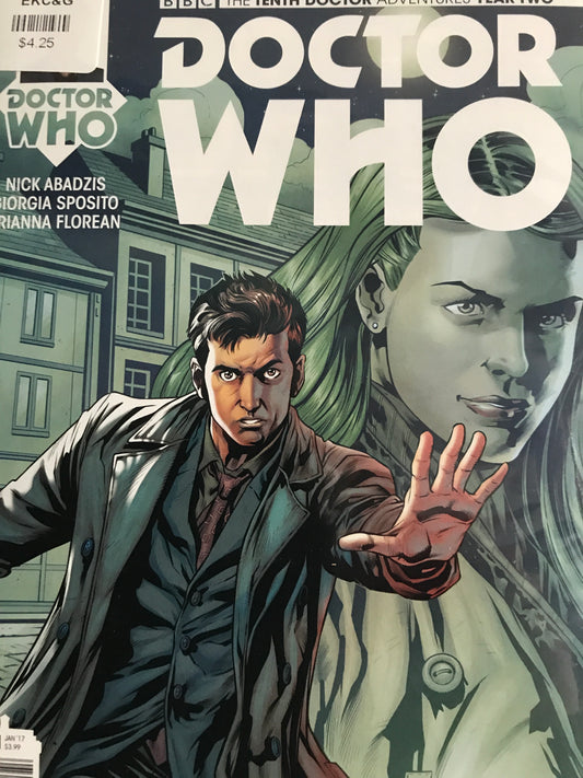 Doctor Who The Tenth Doctor (2015) Year Two #17A