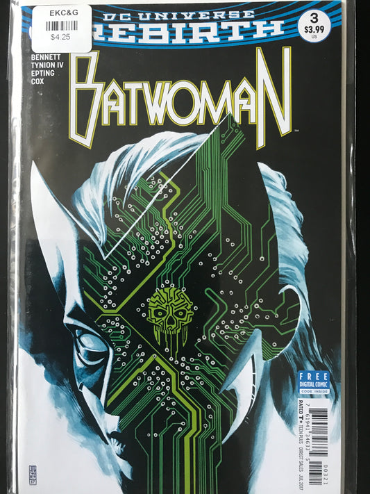 Batwoman (2017) #3B (Rebirth)