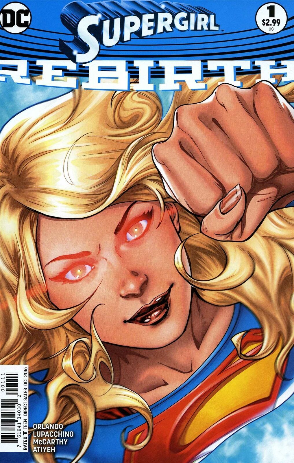 Supergirl Rebirth (2016) #1A