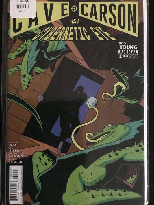 Cave Carson Has a Cybernetic Eye (2016) #4B