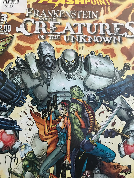 Flashpoint Frankenstein Creatures of the Unknown (2011) #3
